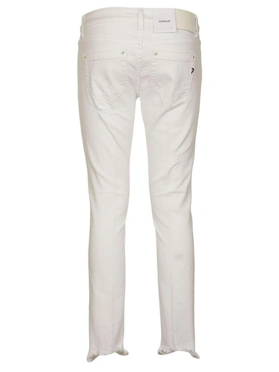 Shop Dondup Monroe Jeans In White