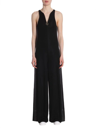 Shop Tommy Hilfiger Victory Jumpsuit In Nero