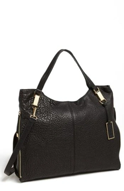 Shop Vince Camuto 'riley' Leather Tote - Black