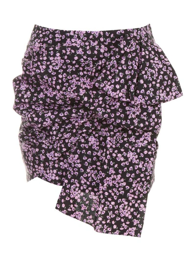 Shop Magda Butrym Sofia Skirt In Purpleviola