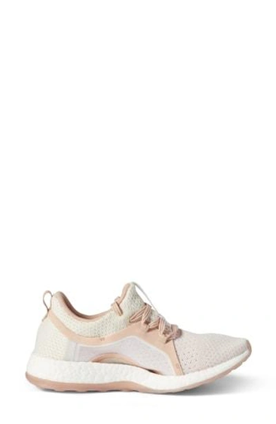 Shop Adidas Originals Pureboost X Clima Sneaker In White/ Silver/ Grey