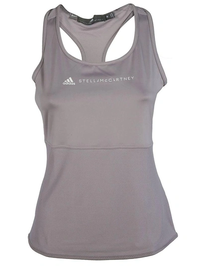 Shop Adidas Originals Slim Fit Tank Top In Grey