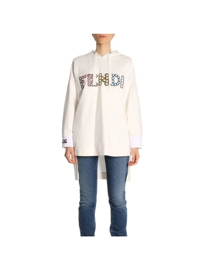 Shop Fendi Sweater Sweater Women  In White