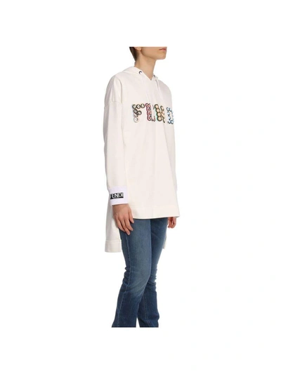 Shop Fendi Sweater Sweater Women  In White