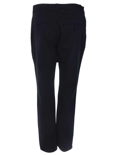 Shop Weekend Max Mara Weekend Audrey Trousers In Blu Marino