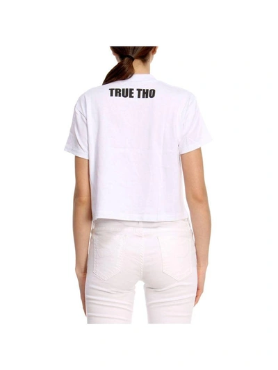 Shop Gcds T-shirt T-shirt Women  In White