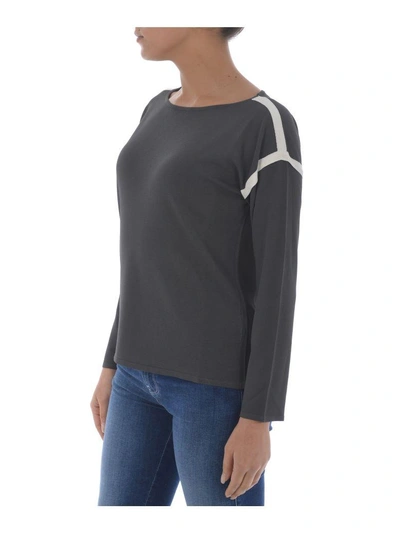 Shop Emporio Armani Classic Sweater In Antracite