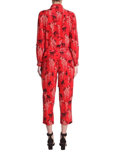 Shop Red Valentino Silk Jumpsuit