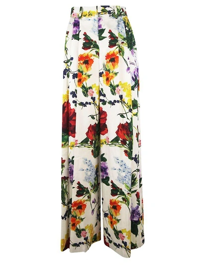 Shop Alice And Olivia Floral Trousers