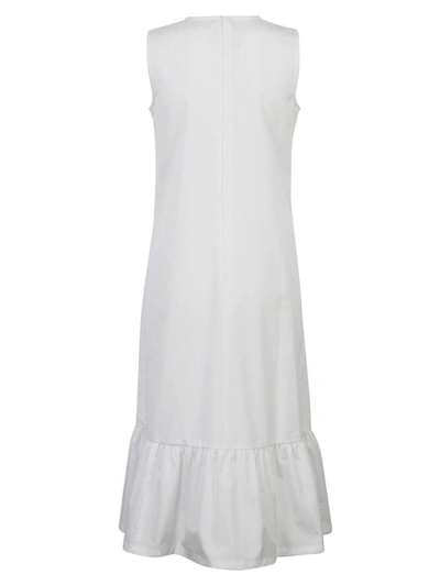 Shop Comme Des Garçons S Flared Dress In White