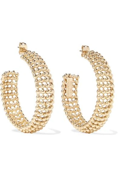 Shop Rosantica Vita Gold-tone Hoop Earrings