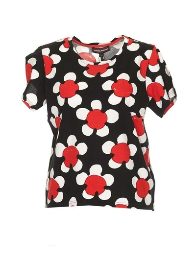 Shop Marc Jacobs Printed Classic T-shirt In Red Multicolor