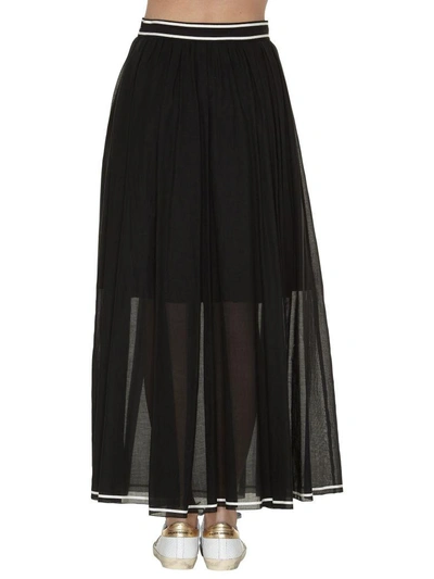Shop Philosophy Di Lorenzo Serafini Full Skirt In Black