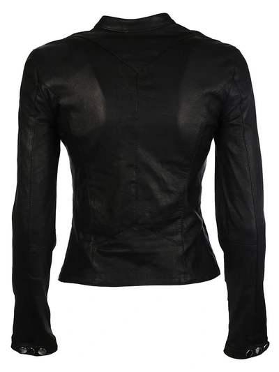 Shop Vintage Deluxe Zip Jacket In Black