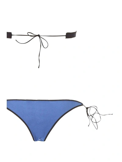 Shop Oseree Lace Bikini In Blu New Ss18blu