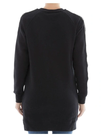 Shop Marcelo Burlon County Of Milan Black Cotton Sweater