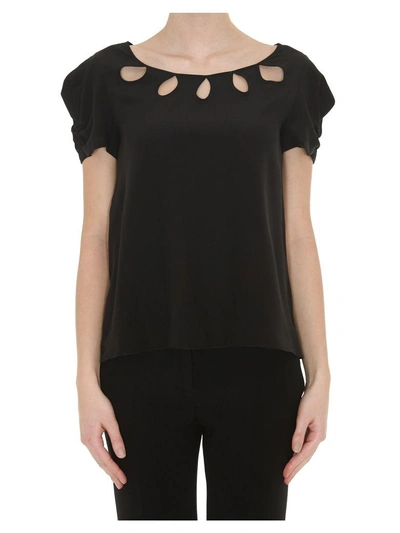 Shop Boutique Moschino Top In Black