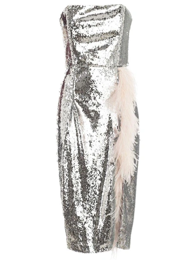 Shop 16arlington Dress In Silver