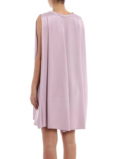 Shop Valentino Dress In 6ewater Lilac