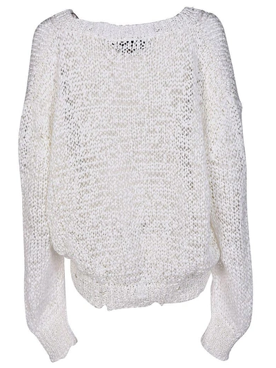 Shop Iro V-neck Sweater In White