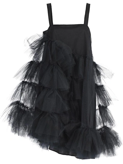 Shop Simone Rocha Dress In Black