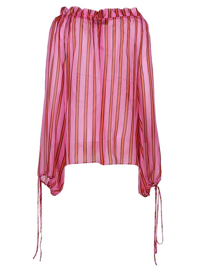 Shop Msgm Top In Pink