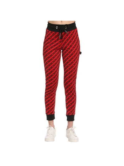 Shop Gcds Pants Pants Women  In Red