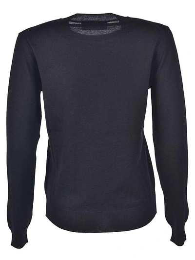 Shop Dsquared2 Wool Sweater Pullover In Nero