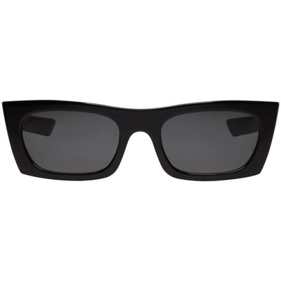 Shop Super Black Fred Sunglasses