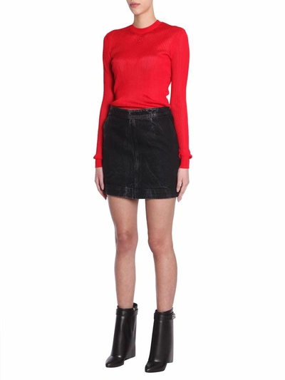 Shop Givenchy 4g Long Sleeve Jumper In Rosso