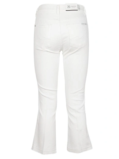 Shop 7 For All Mankind Flared Jeans In Bianco