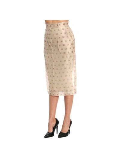 Shop Max Mara Skirt Skirt Women  In Beige