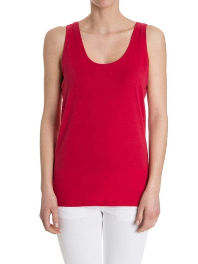 Shop Majestic Top In Red