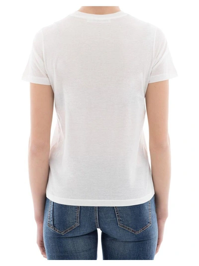 Shop Golden Goose White Cotton T-shirt