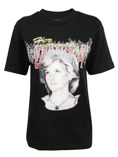 Shop Off-white Tribute 2 T-shirt In Black Multico
