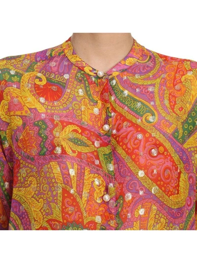 Shop Etro Shirt Shirt Women  In Multicolor