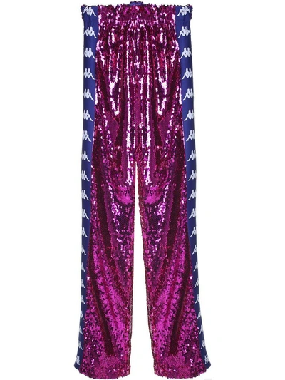 Shop Faith Connexion X Kappa In Fuxia