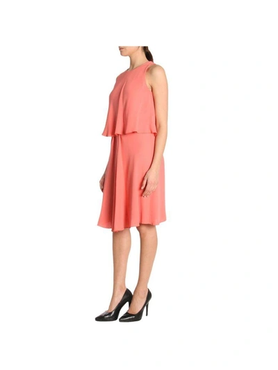 Shop Max Mara Dress Dress Women  In Coral