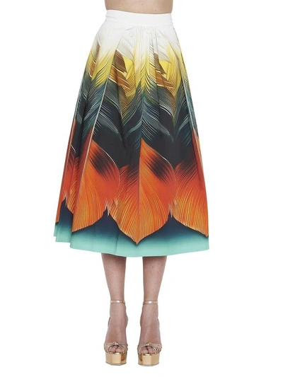 Shop Mary Katrantzou Skirt In Multicolor