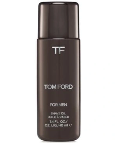Shop Tom Ford Men's Shave Oil, 1.3 oz