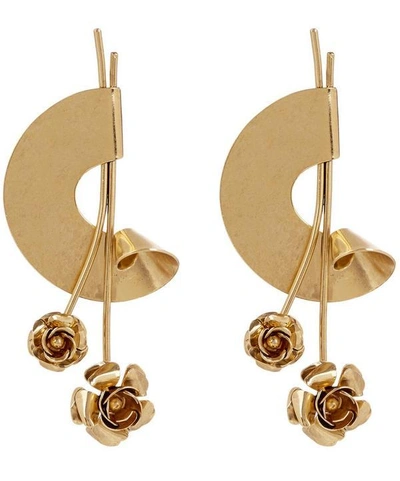 Shop Jennifer Behr Gold-plated Rozanne Earrings
