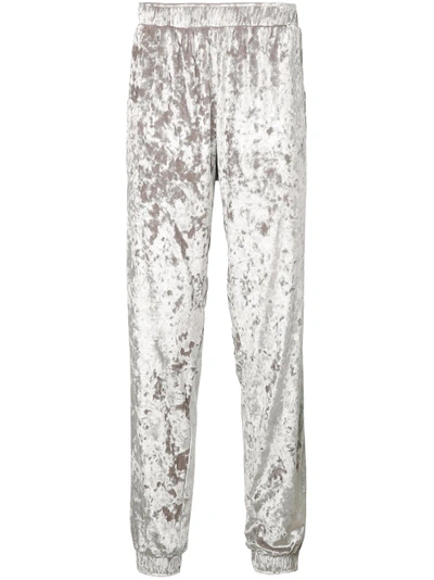 Shop Astrid Andersen Side Ribbon Trousers - Grey