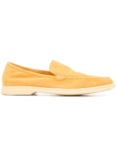 Shop Andrea Ventura Sailor Loafers - Yellow & Orange