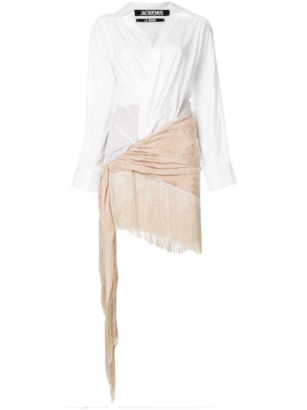 jacquemus fringe dress