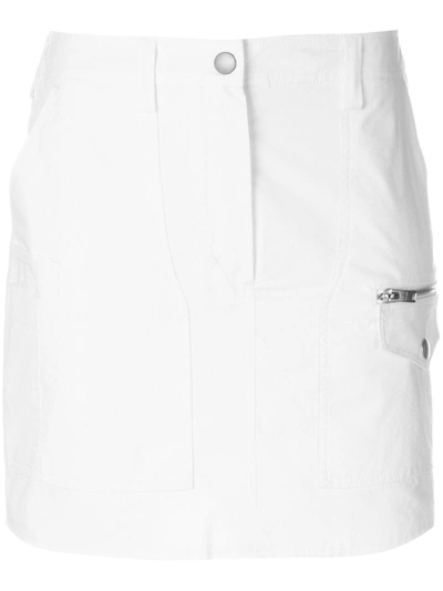 Shop Courrèges Mini Skirt - White