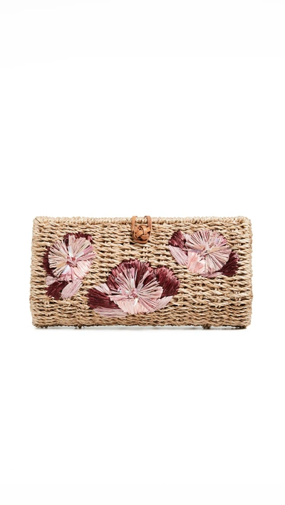 Shop Aranaz Bea Clutch In Pink