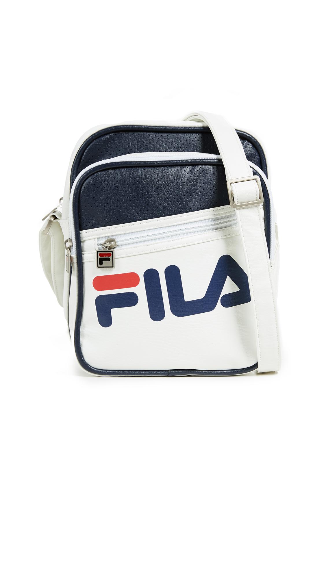 fila shoulder bag white