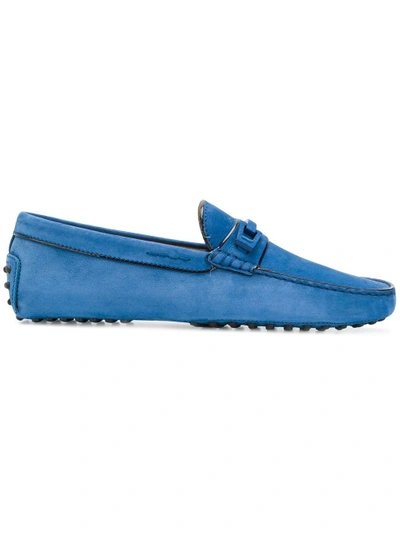 Shop Tod's Flat Design Driving Loafers