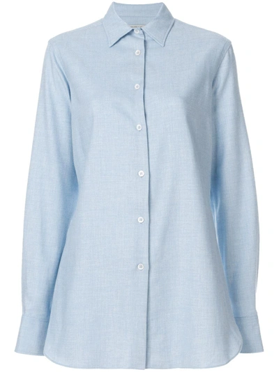 Shop Holland & Holland Classic Shirt - Blue