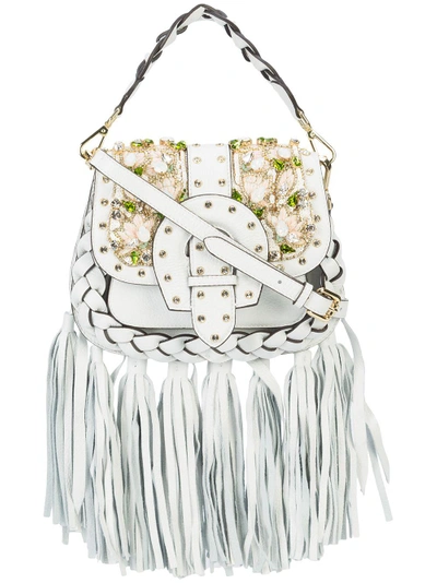 Shop Gedebe Fringed Shoulder Bag